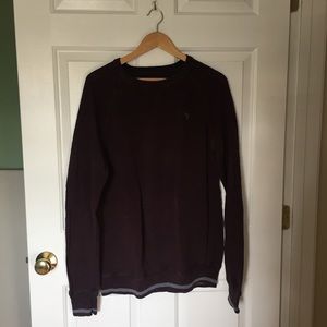 Burgundy medium weight sweater